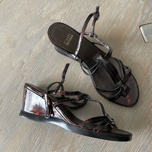 Stuart Weitzman platform sandals, size 9